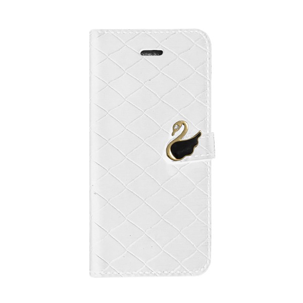 iPhone 4S Kuğu Tokalı Cüzdanlı Standlı Kılıf Beyaz…