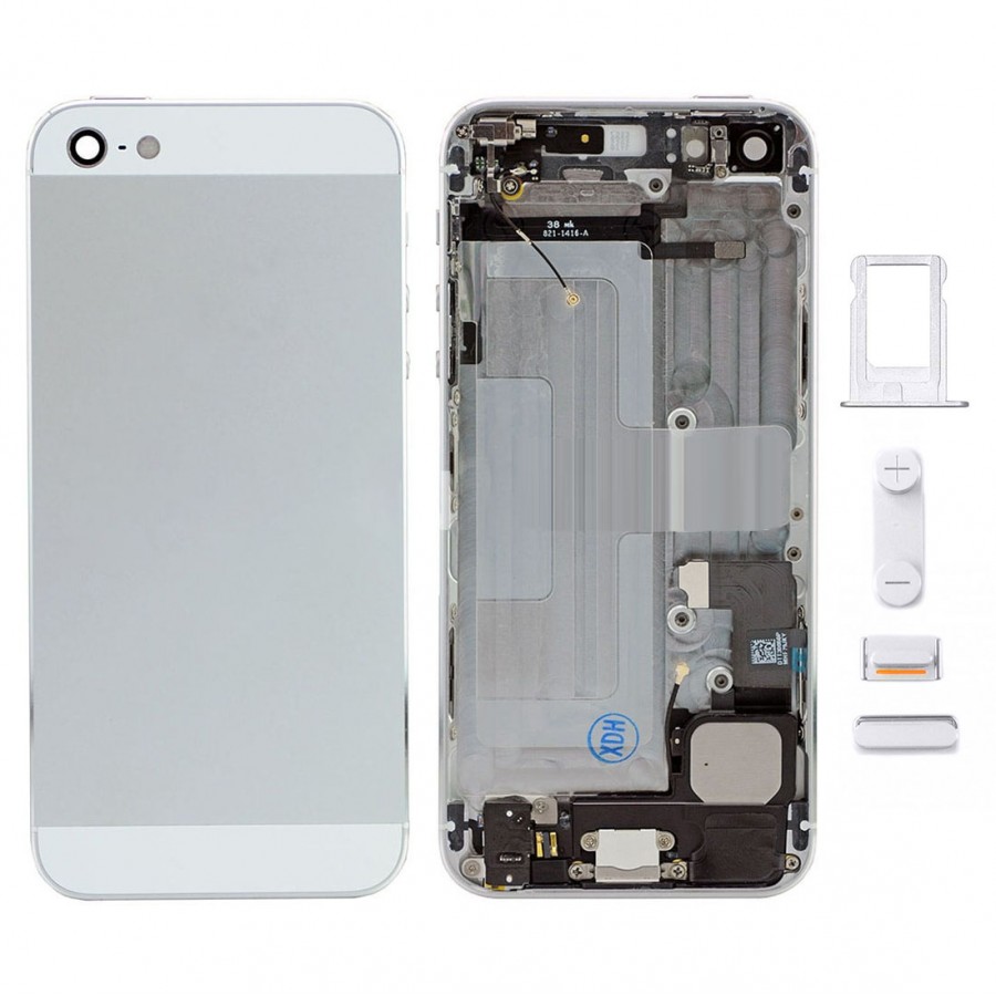 iPhone 5G Kasa Kapak Dolu - Beyaz