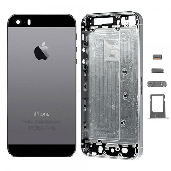 iPhone 5s Kasa Kapak Dolu - Siyah…