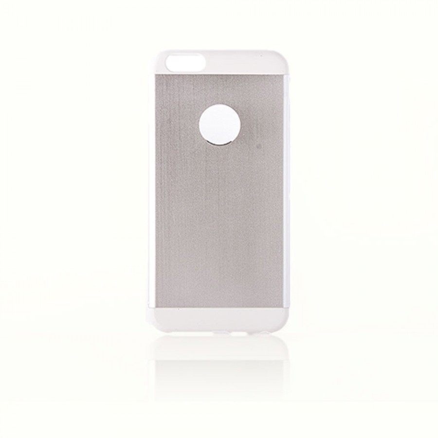 iPhone 6 Plus 3in1 Metal Arka Kapak Beyaz