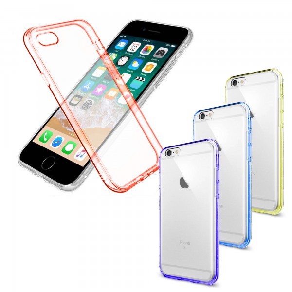 iPhone 6 Plus Color Curve Silikon Arka Kapak / Kılıf…