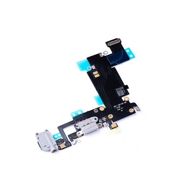 iPhone 6s Plus Şarj Soketi ve Kulaklık Soketi Film Mikrofon Filmi - Gri…