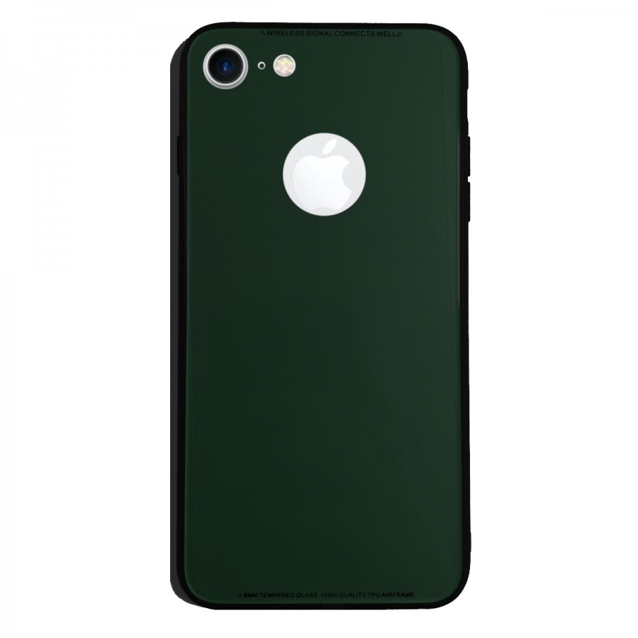 iPhone 7-8 Boss Tpu Cam Arka Kapak Yeşil