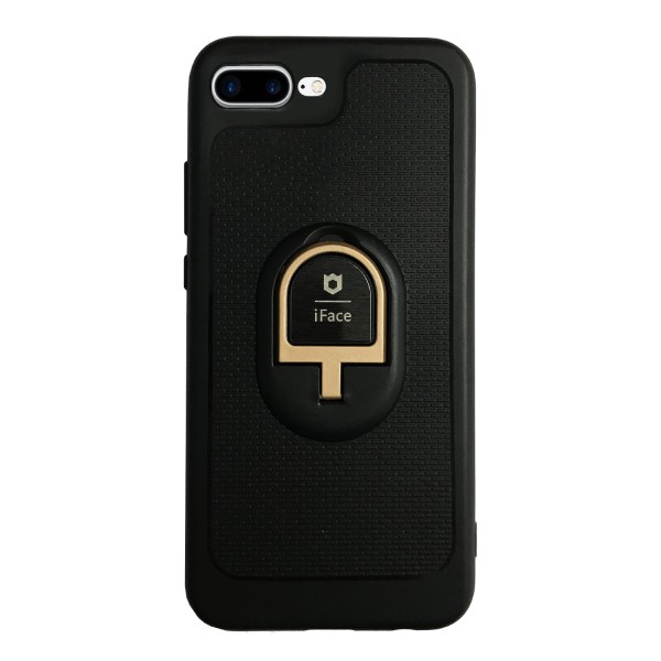 iPhone 7/8 iFace Yüzük Tutuculu Arka Kapak Halka-Gold…
