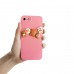iPhone 7 / 8 Kılıf 3D M Bear Kamera Korumalı Silikon Kapak