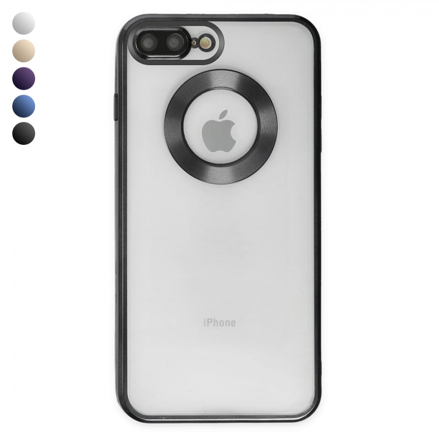 iPhone 7 Plus / 8 Plus Kılıf Hole Lazer Silikon Kapak