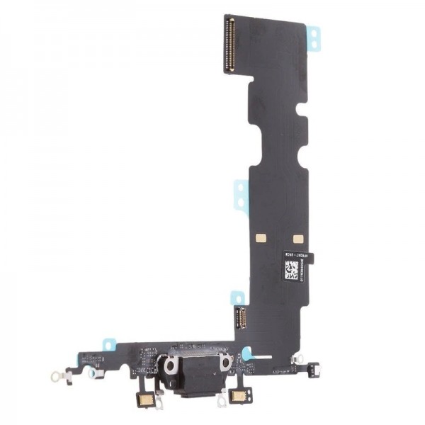 iPhone 8 Plus Şarj Soketi Mikrofon Filmli - Siyah…