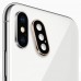 iPhone X Kamera Lens Koruyucu Metal Kenarlı Cam iPhone X Kamera Lens Koruyucu Metal Kenarlı Cam