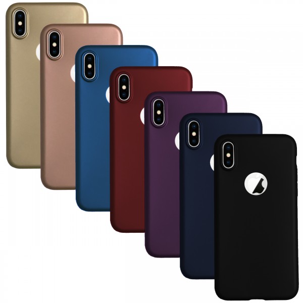 iPhone X / XS Kılıf FitCase PremiumS Silikon Arka Kapak …