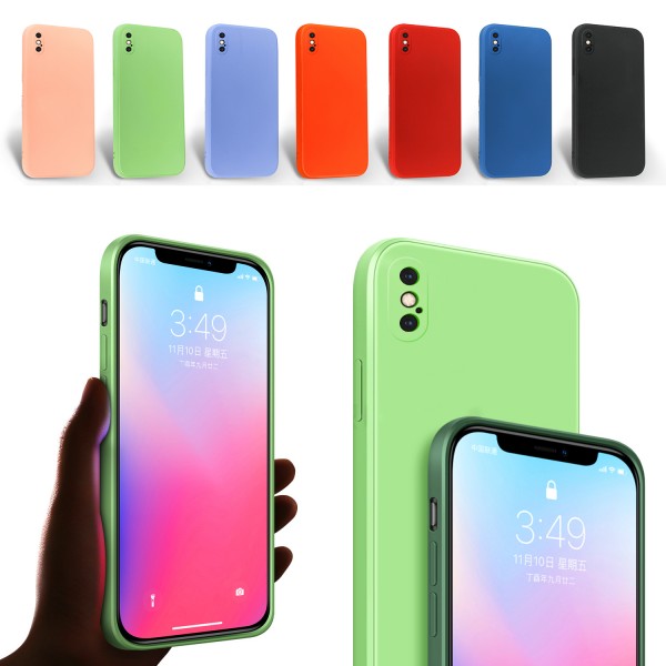 iPhone X / XS Kılıf Kamera Korumalı Lansman Silikon Kapak…