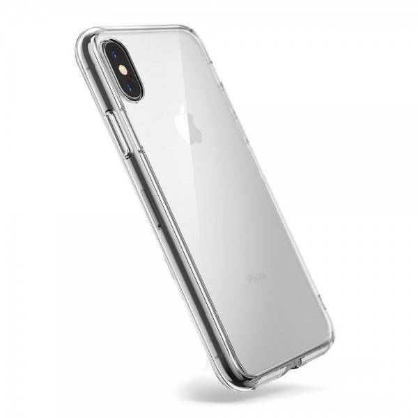 iPhone XS MAX Kılıf FitCase Toz Koruma Tıpalı Şeffaf Arka Kapak&hellip;