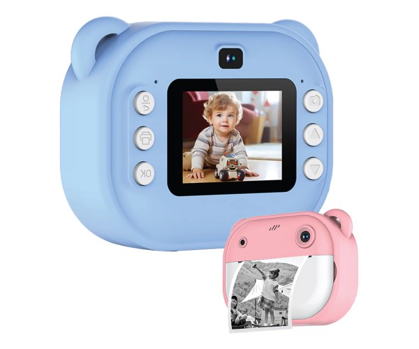Katjmer KJ/MC-001 MiniCam Çocuk Fotoğraf Makinesi ve Kamera Kağıda&hellip;