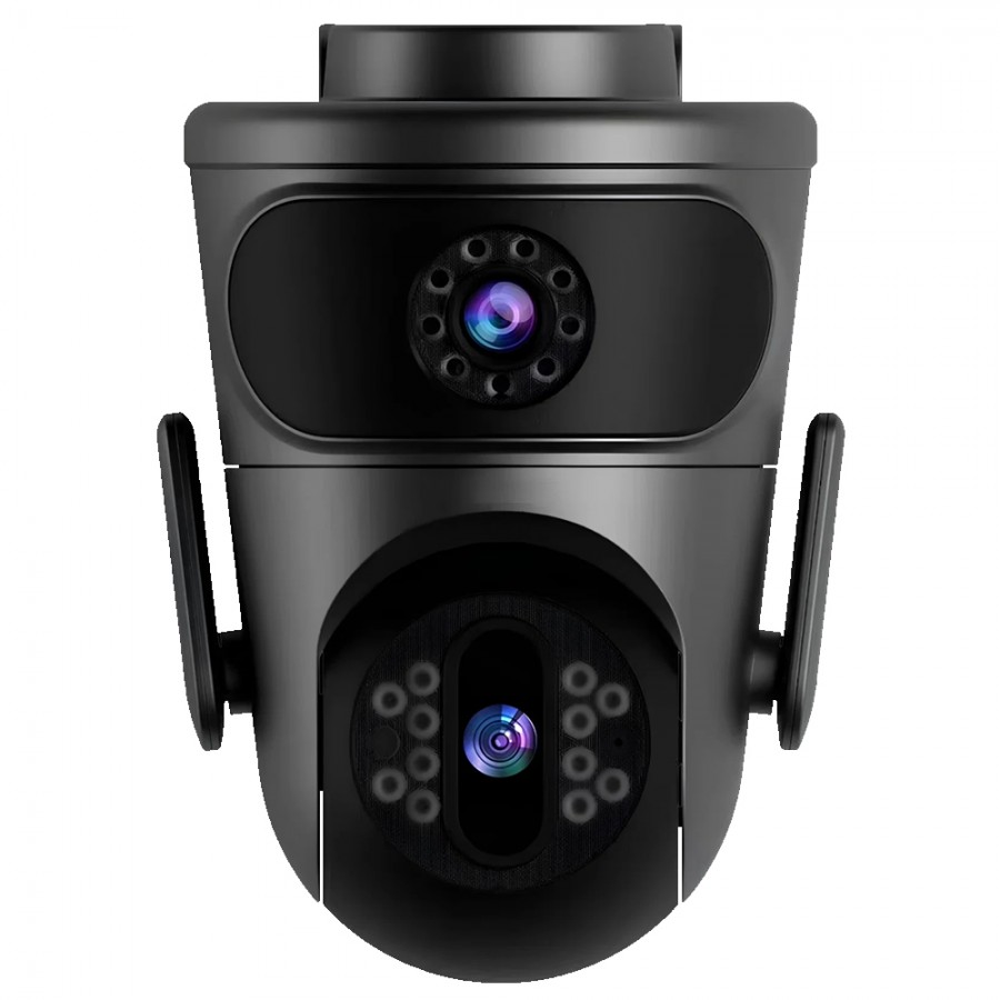 Katjmer Roges Pro Çift Lensli 360 Wifi Güvenlik Kamerası Katjmer Roges Pro Çift Lensli 360 Wifi Güvenlik Kamerası