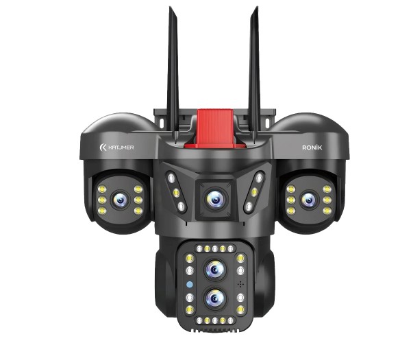 Katjmer Ronik Wifi Çoklu Lens PTZ Akıllı Güvenlik Kamerası&hellip;