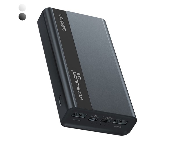 Konfulon A16Q 22.5W 20000 mAh QC3.0 Powerbank&hellip;