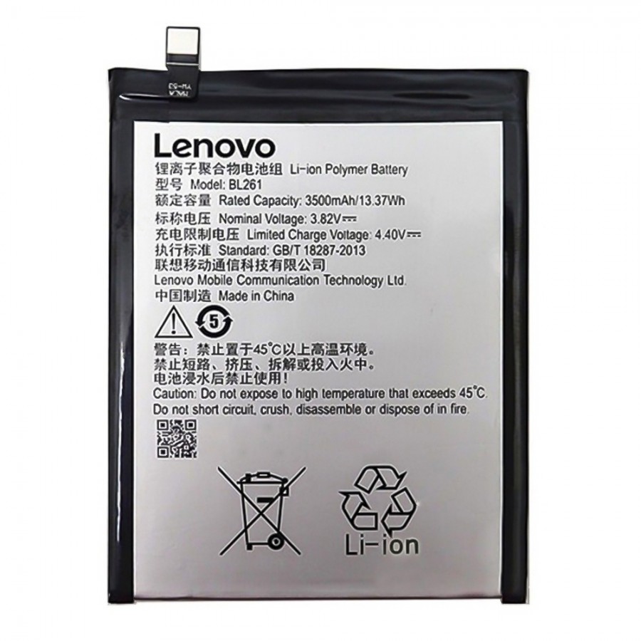 Lenovo K5 Note (A7020a48) Batarya 3500 mAh