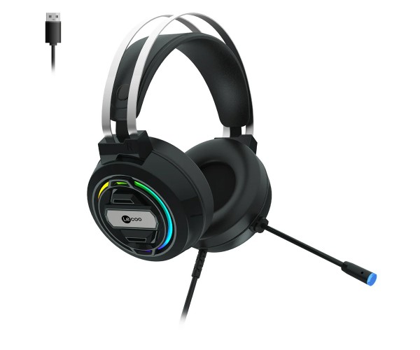 Lenovo Lecoo HT401 USB-A Girişli RGB Mikrofonlu Kulak Üstü Gaming K&hellip;