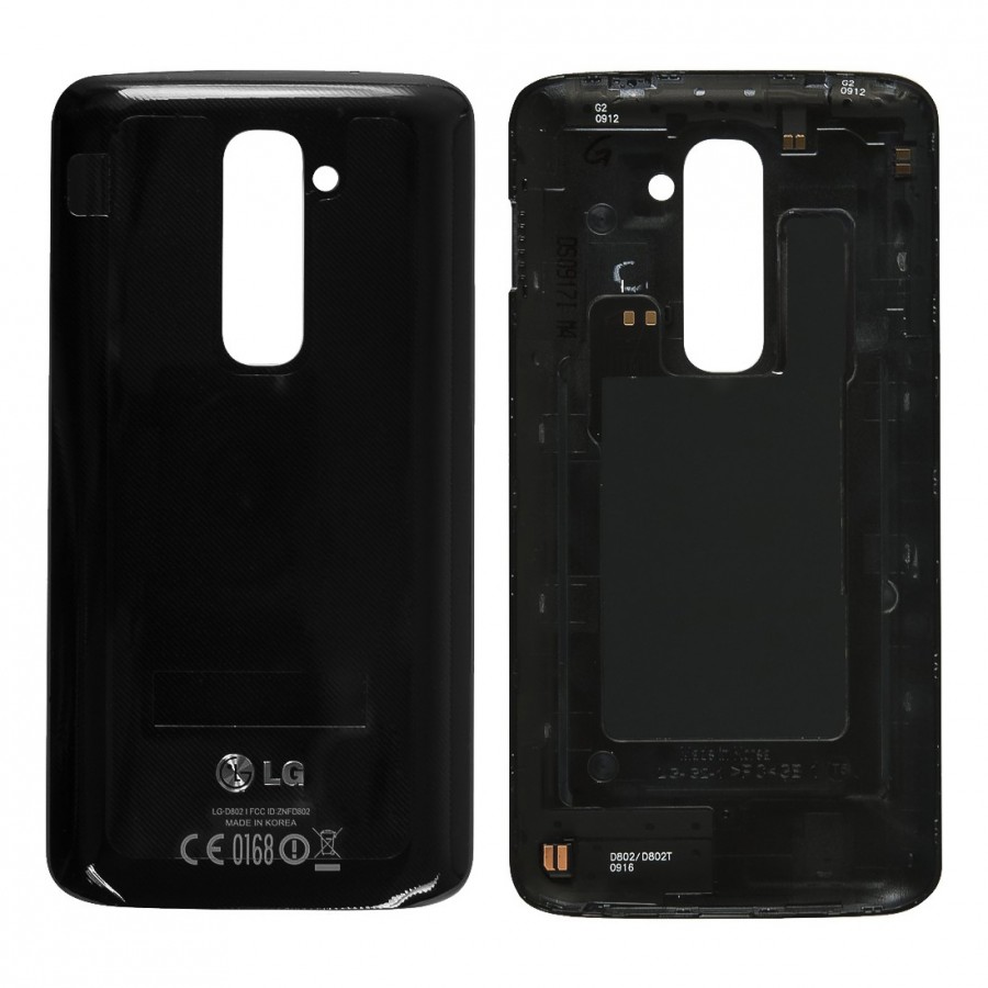LG G2 D802 Arka Kapak Batarya Pil Kapağı Siyah