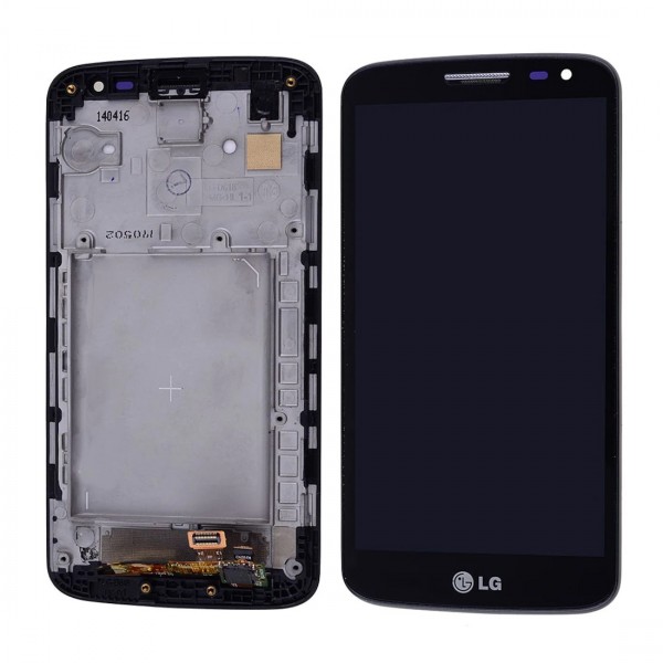 LG G2 Mini D610 LCD Ekran Dokunmatik Çıtalı - Siyah…