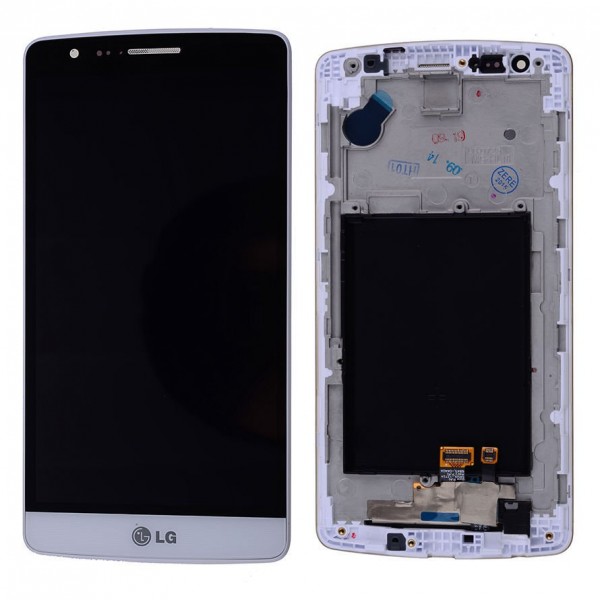 LG G3 Beat (Mini) D723 Ekran LCD Dokunmatik Çıtalı - Beyaz…