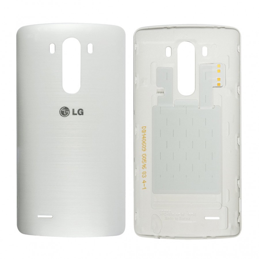 LG G3 D855 Arka Kapak Batarya Pil Kapağı Beyaz