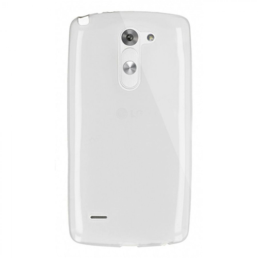 LG G3 Kılıf Soft Silikon Şeffaf Arka Kapak