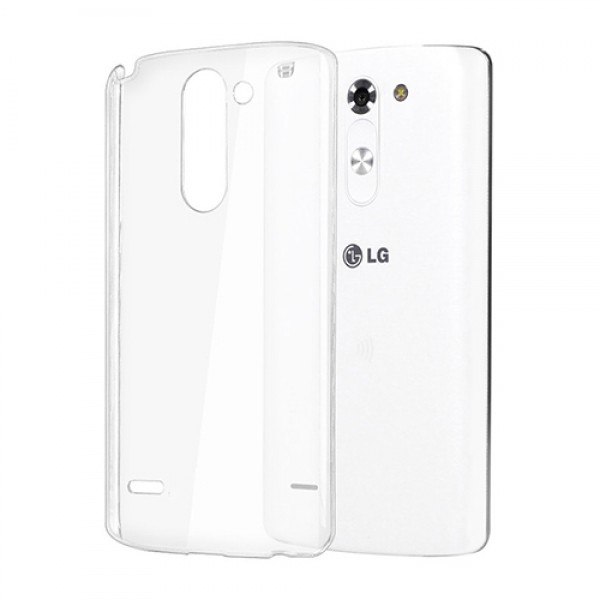LG G3 Stylus (D693) Kılıf Soft Silikon Şeffaf Arka Kapak…