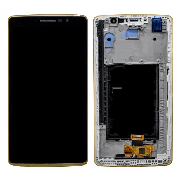 LG G4 Stylus H542 LCD Ekran Dokunmatik Çıtalı - Gold…