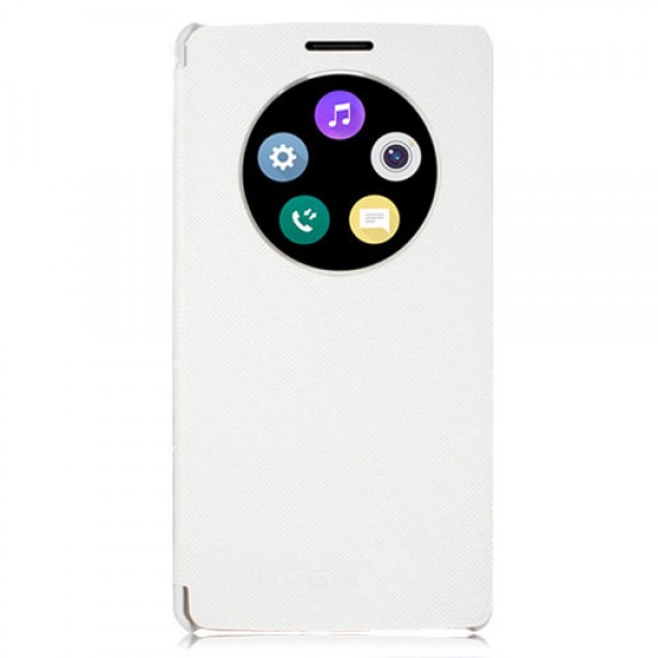 LG G4 Stylus NFC Uyku Modlu Kılıf Beyaz…