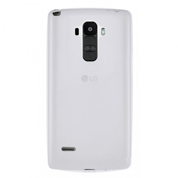 LG G4 Ultra İnce TPU Slikon Arka Kapak Beyaz…