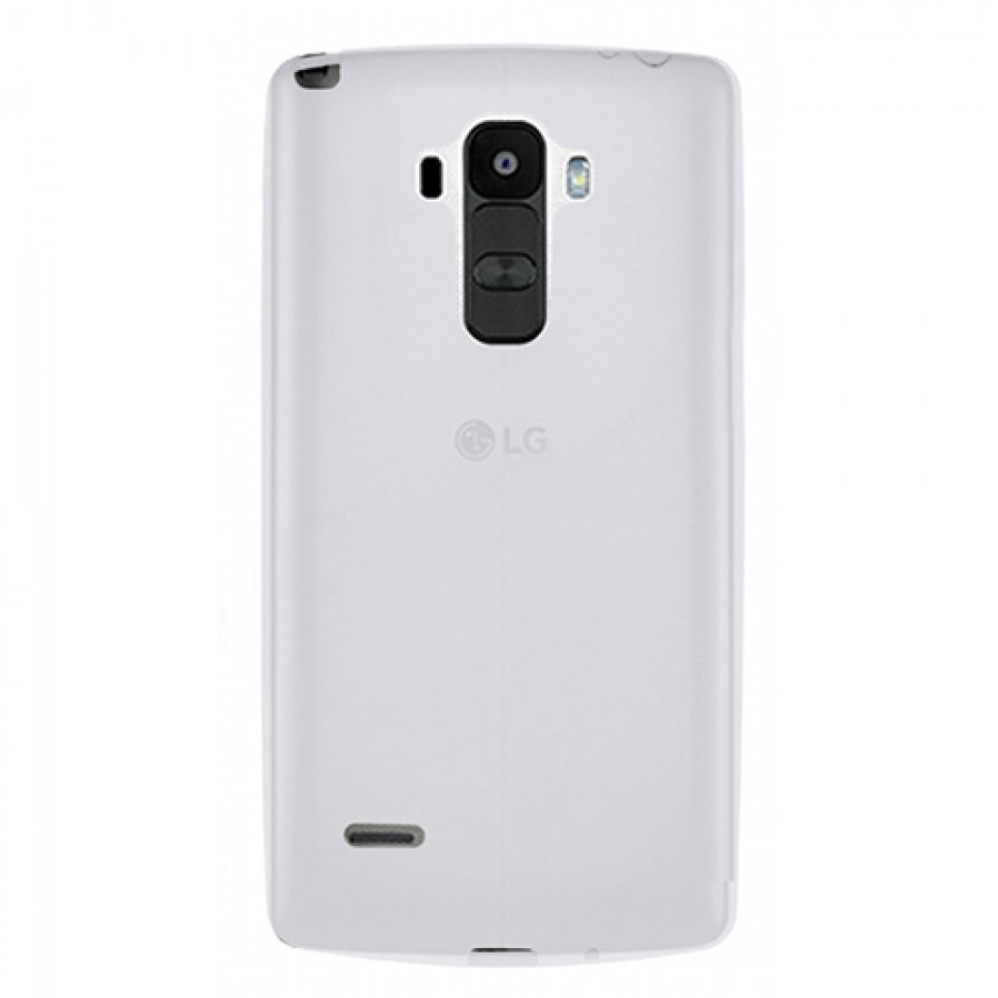 LG G4 Ultra İnce TPU Slikon Arka Kapak Beyaz