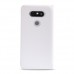 LG G5 H850 Yan Kapaklı Kartlıklı Kılıf Beyaz