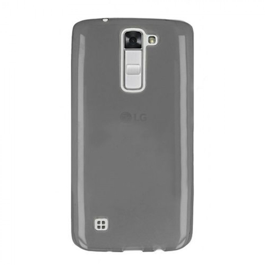 LG K7 Kılıf Soft Silikon Şeffaf-Siyah Arka Kapak LG K7 Kılıf Soft Silikon Şeffaf-Siyah Arka Kapak