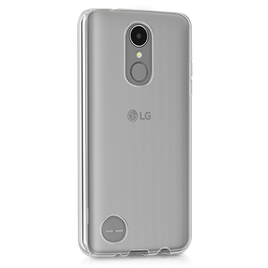 LG K8 2017 Kılıf Soft Silikon Şeffaf Arka Kapak