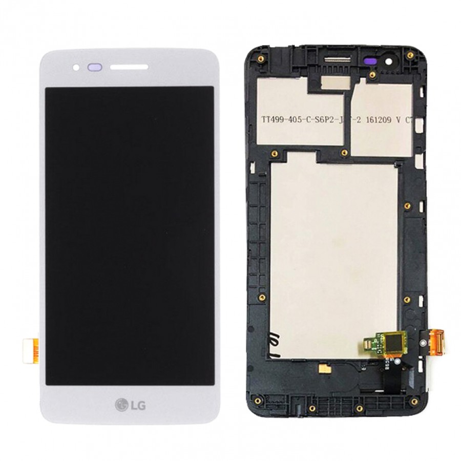 LG K8 2017 X240 LCD Ekran Dokunmatik Beyaz