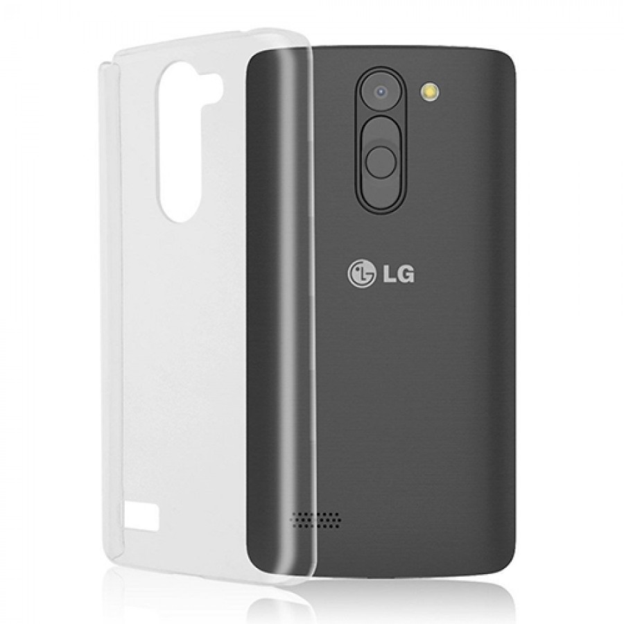 LG L Prime (D337) Kılıf Soft Silikon Şeffaf Arka Kapak