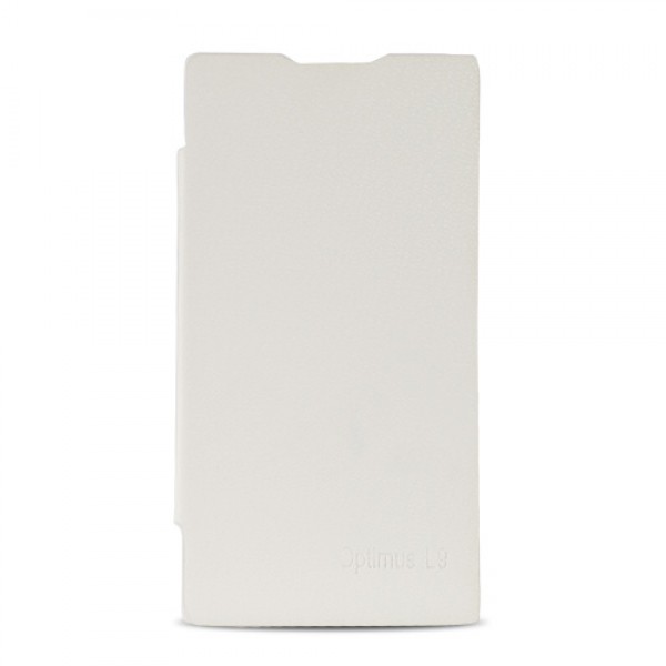 Lg P765 Optimus L9 Flip Cover Kılıf Beyaz