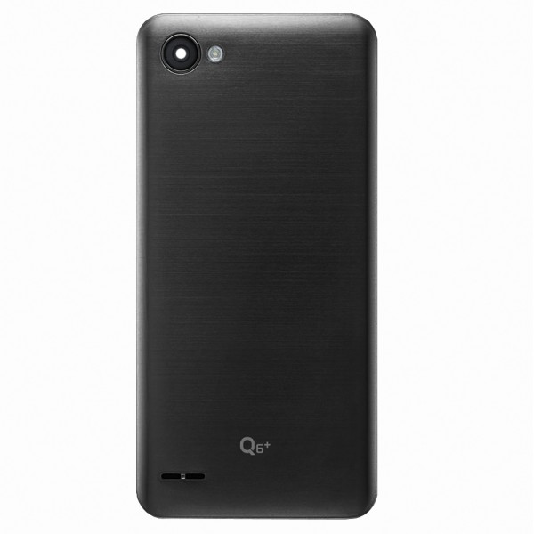 LG Q6 Arka Kapak Batarya Pil Kapağı Kasalı - Siyah