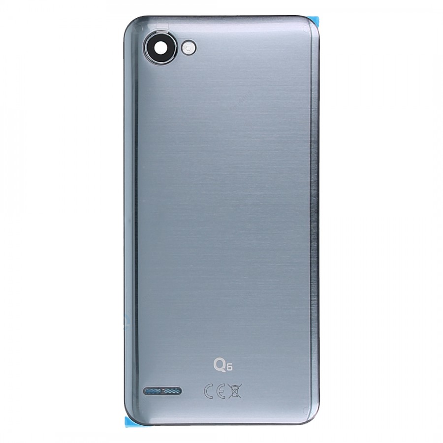 LG Q6 Arka Kapak Batarya Pil Kapağı - Mavi