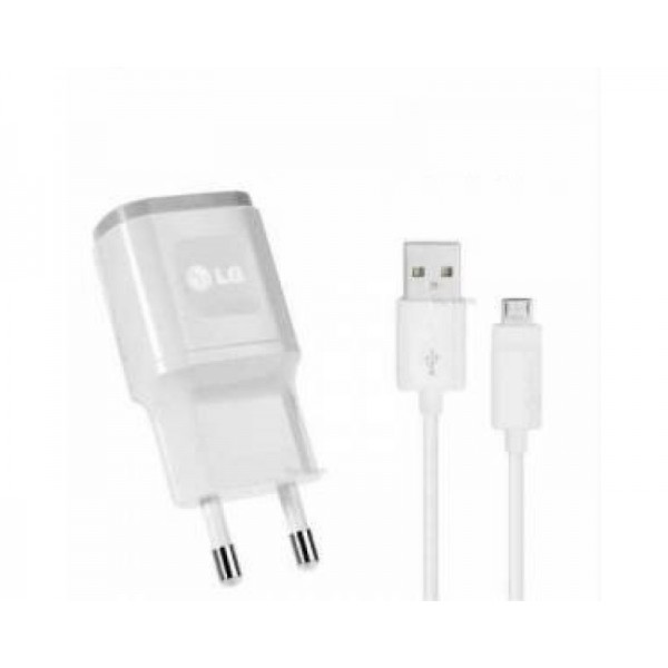 LG Şarj Aleti ve Micro USB Kablo Set Orjinal Beyaz 1.8 A MCS-04ED…