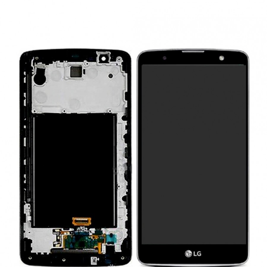 LG Stylus 2 Plus K530 Ekran LCD Dokunmatik Çıtalı - Siyah