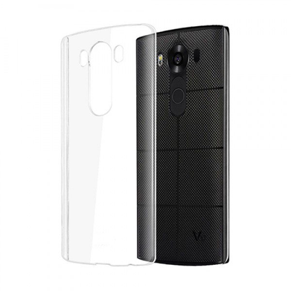 LG V10 (H960) Kılıf Soft Silikon Şeffaf Arka Kapak…