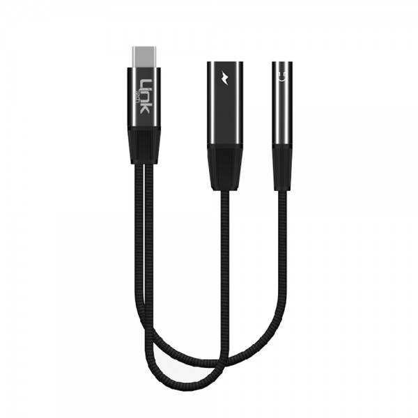 LinkTech A202 Type-C to Type-C + 3.5mm Jack 65W 2in1 Dönüştürücü Ada… LinkTech A202 Type-C to Type-C + 3.5mm Jack 65W 2in1 Dönüştürücü Ada…