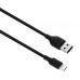 LinkTech C482e 12W 2x USB + Lightning USB Kablo Araç İçi Şarj Aleti Set Siyah