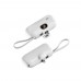 LinkTech EP54 4800 mAh Lightning Dock Stant Type-C Kablolu Mini Powerbank