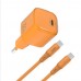 LinkTech G823 30W GaN Adaptör + 60W Type-C Kablolu Şarj Aleti LinkTech G823 30W GaN Adaptör + 60W Type-C Kablolu Şarj Aleti