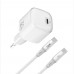 LinkTech G823 30W GaN Adaptör + 60W Type-C Kablolu Şarj Aleti LinkTech G823 30W GaN Adaptör + 60W Type-C Kablolu Şarj Aleti