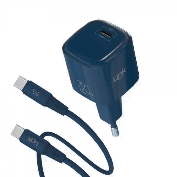 LinkTech G823 30W GaN Adaptör + 60W Type-C Kablolu Şarj Aleti&hellip;