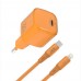 LinkTech G824 30W GaN Adaptör + 30W Lightning Kablolu Şarj Aleti LinkTech G824 30W GaN Adaptör + 30W Lightning Kablolu Şarj Aleti
