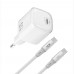 LinkTech G866 60W GaN AVS Adaptör + 100W Type-C Kablolu Şarj Aleti LinkTech G866 60W GaN AVS Adaptör + 100W Type-C Kablolu Şarj Aleti